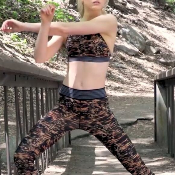 NWT Free People Printed Practice Makes Perfect Bra - Picture 5 of 8